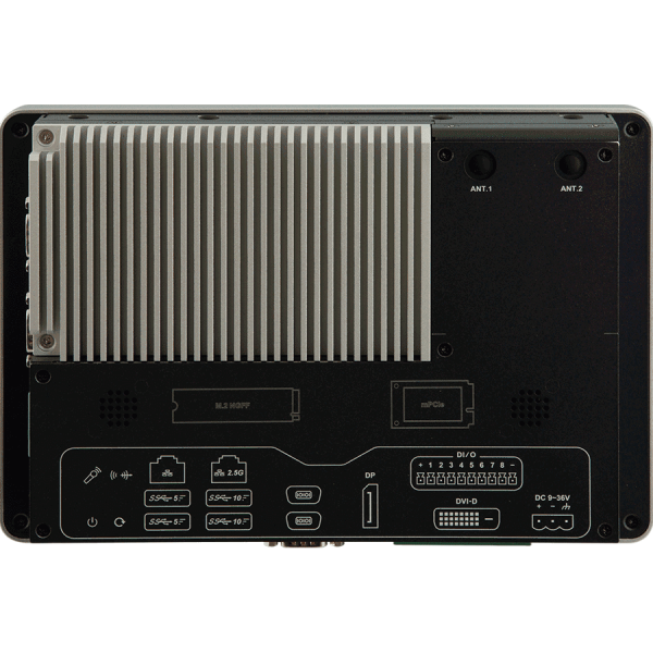 ARBOR iTC-1101C 10,1 colos ventilátor nélküli Panel PC