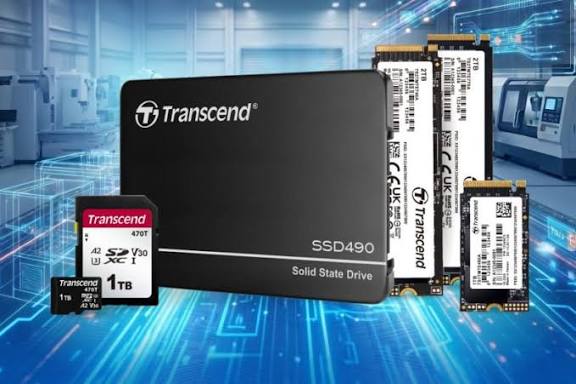 Transcend ipari memóriá és ipari SSD-k
