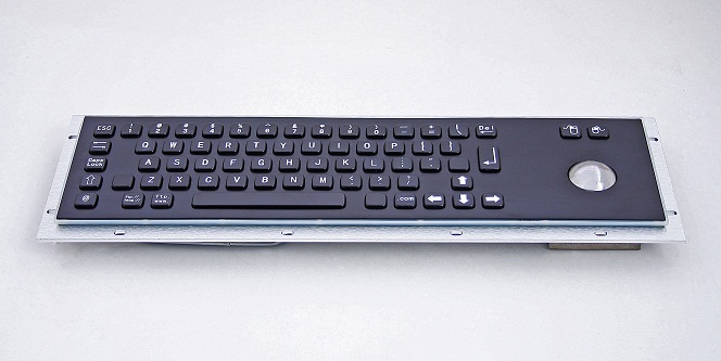 INPUTEL KB001-BL rozsdamentes acél ipari billentyűzet - Image 2