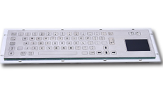 INPUTEL KB001T-FL rozsdamentes acél ipari billentyűzet