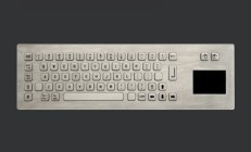 INPUTEL KB001T-P rozsdamentes acél ipari billentyűzet