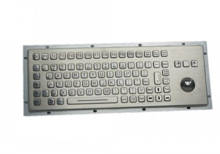 INPUTEL KB005-L rozsdamentes acél ipari billentyűzet - Image 2