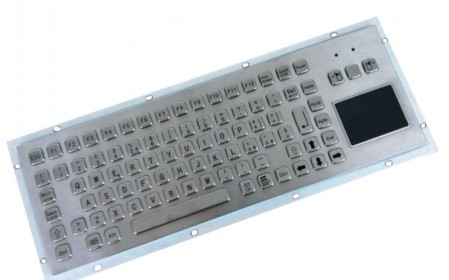 INPUTEL KB006 rozsdamentes acél ipari billentyűzet