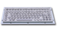 INPUTEL KB012 rozsdamentes acél ipari billentyűzet