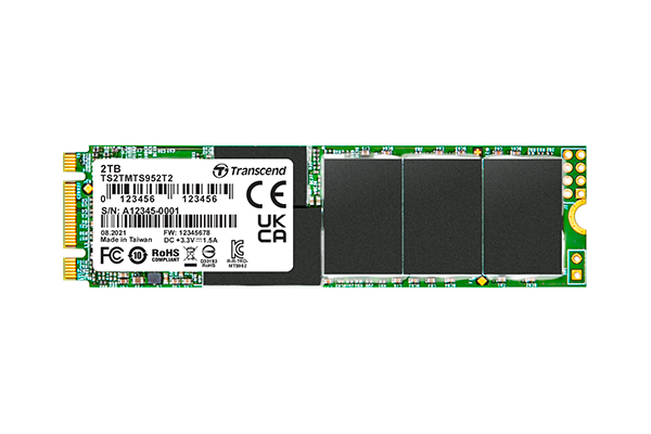 Transcend MTS952T & MTS952T-I ipari SATA III M.2 SSD