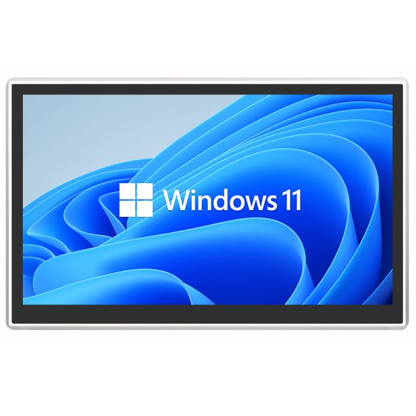 Jetway HPC238SC-FPH610L 23,8 colos kapacitív érintőképernyős ipari Panel PC, elölnézet